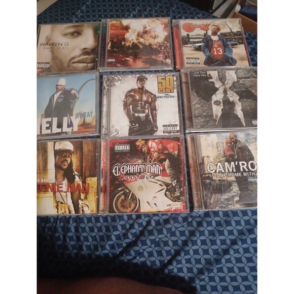 Lot of 9 Rap Hip Hop CDs Casual NELLY 50 CENT DMX WARREN G BUSTA RHYMES ETC - Picture 2 of 12
